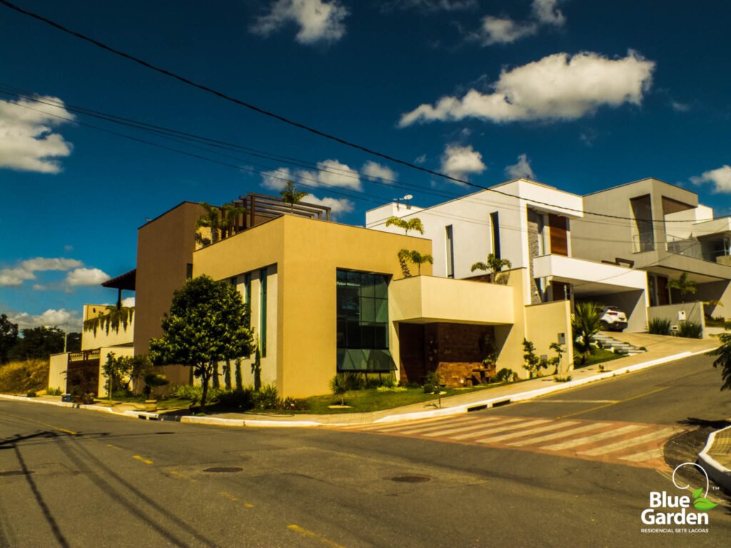 Rua do Blue Garden Sete Lagoas